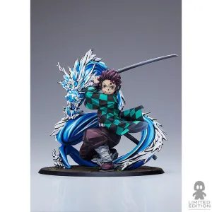 Aniplex Estatuilla Tanjiro Kamado Total Concentration Paint Escala 1:8 Demon Slayer: Kimetsu No Yaiba