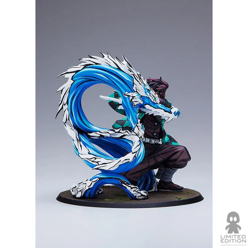 Aniplex Estatuilla Tanjiro Kamado Total Concentration Paint Escala 1:8 Demon Slayer: Kimetsu No Yaiba