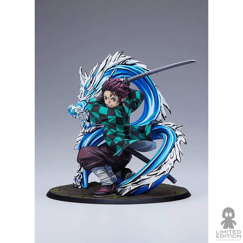 Aniplex Estatuilla Tanjiro Kamado Total Concentration Paint Escala 1:8 Demon Slayer: Kimetsu No Yaiba