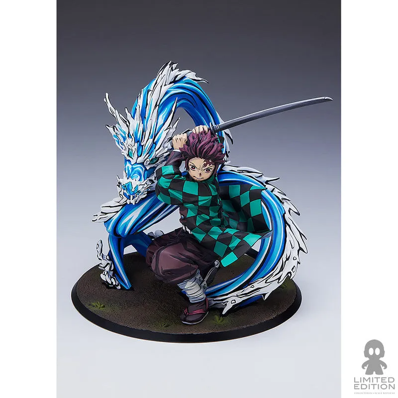 Aniplex Estatuilla Tanjiro Kamado Total Concentration Paint Escala 1:8 Demon Slayer: Kimetsu No Yaiba