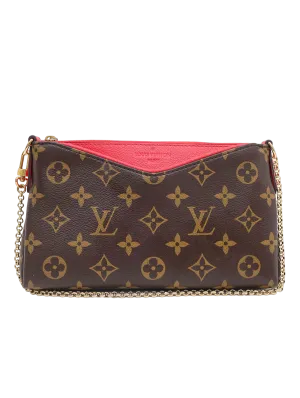 Bolsa LV Clutch Pallas Monogram