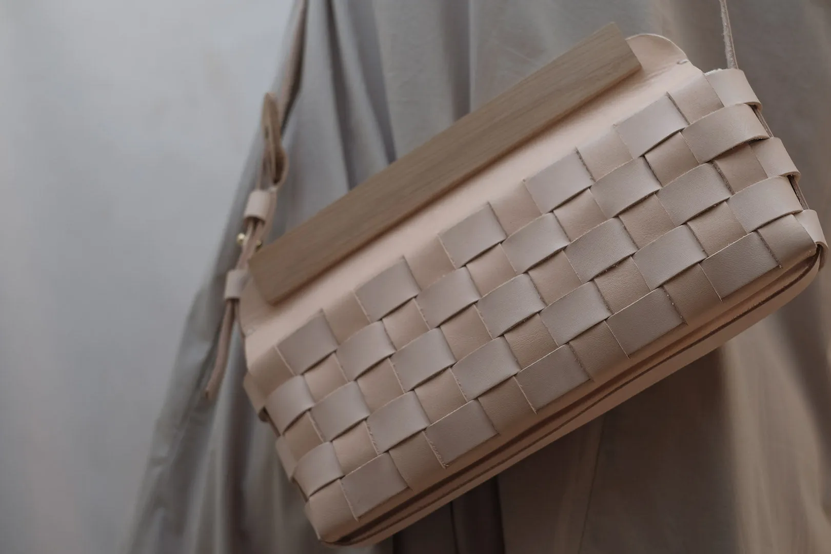 Bolso Mimbre baguette natural