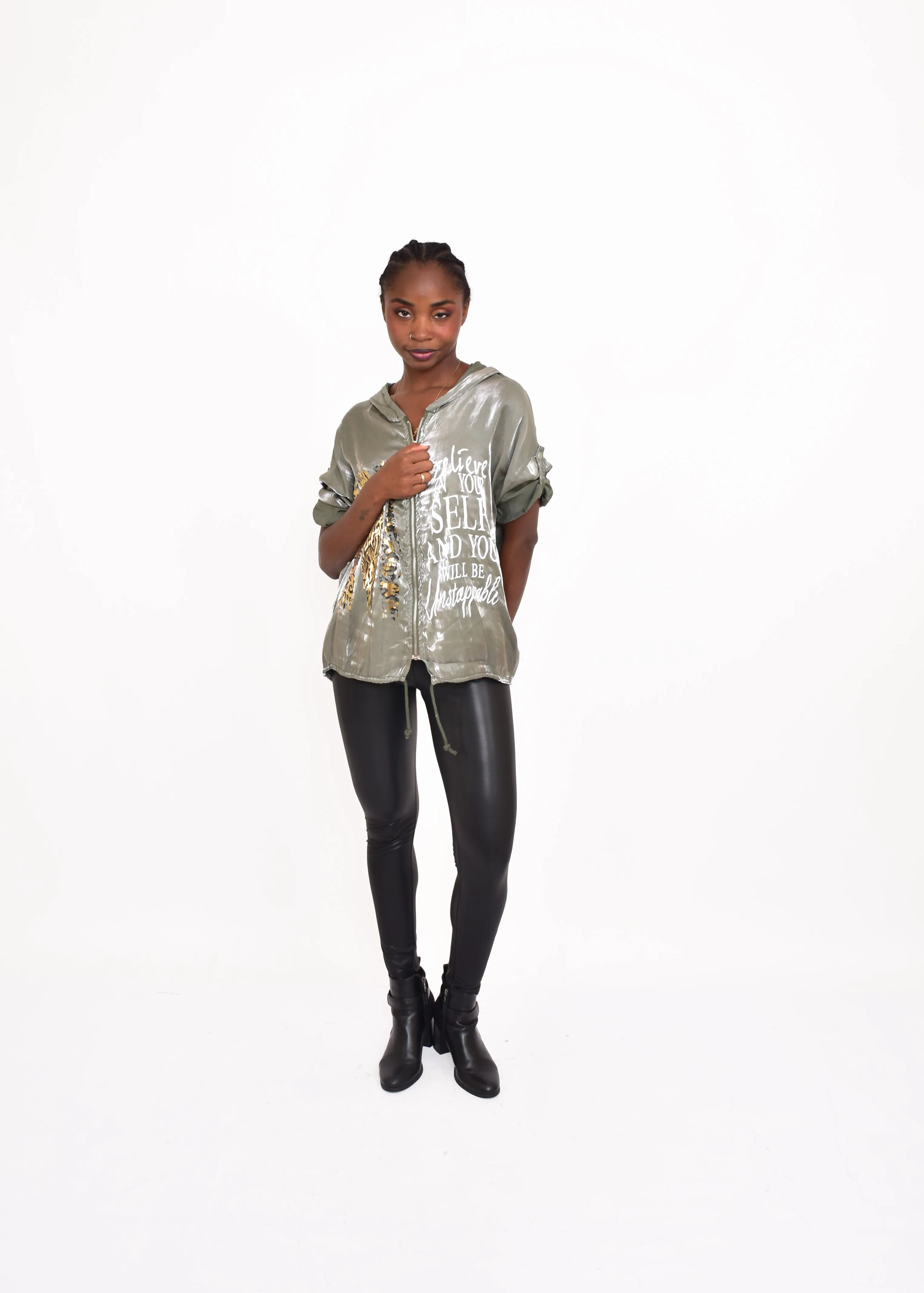 CHAQUETA CC-KHAKI
