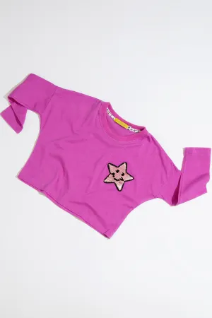 Cropped ML Pink Estrela