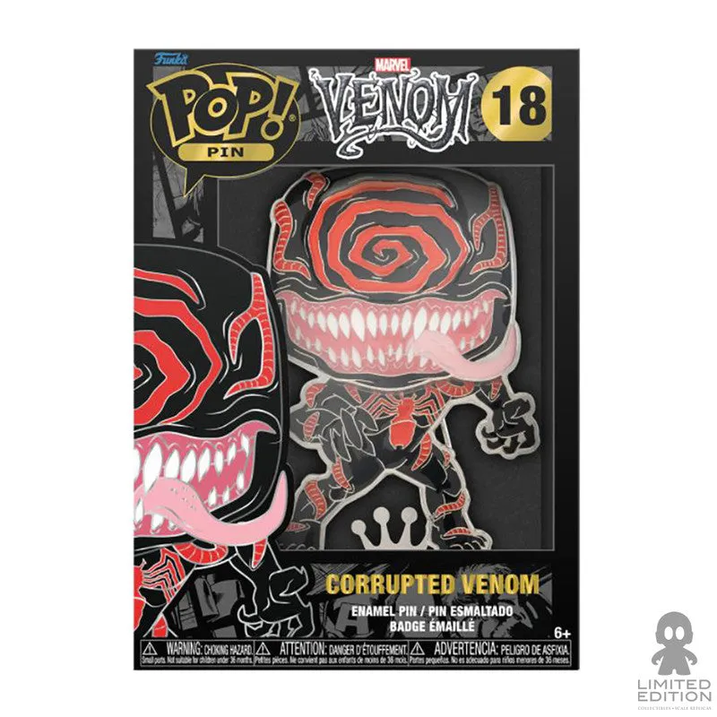 Funko Pin Corrupted Venom 18 Marvel