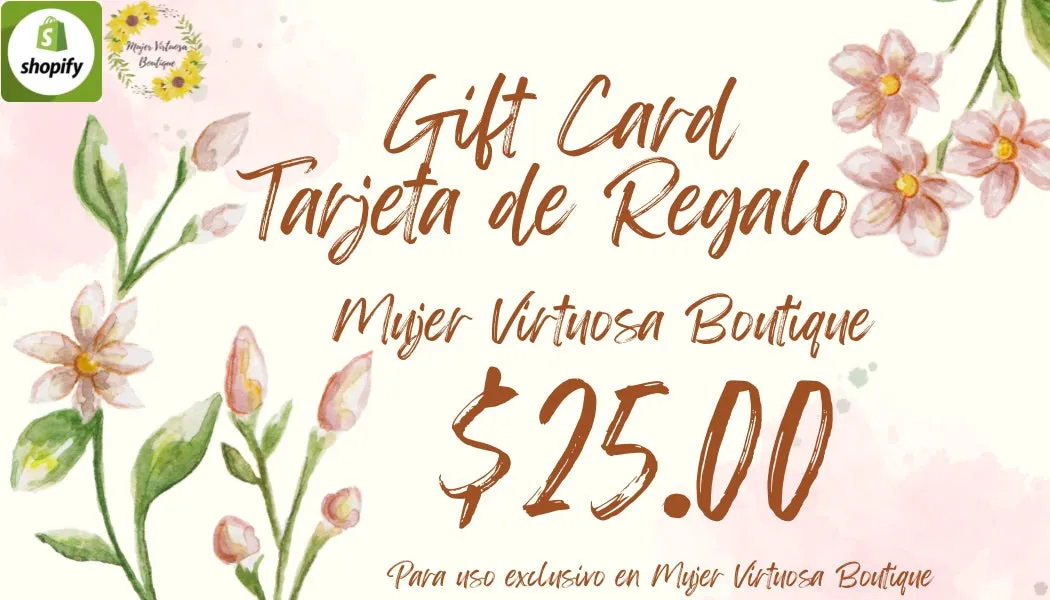 Gift Card “Tarjeta de Regalo”