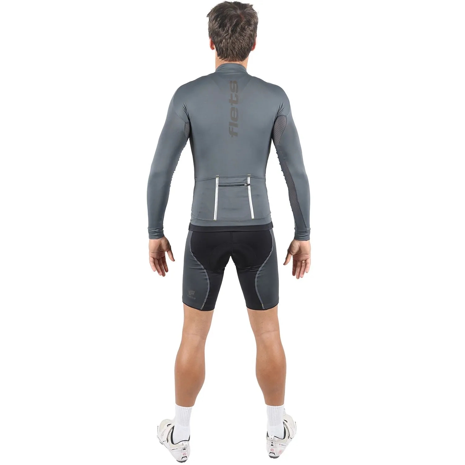 Jersey Manga Longa Masculina | Estanho