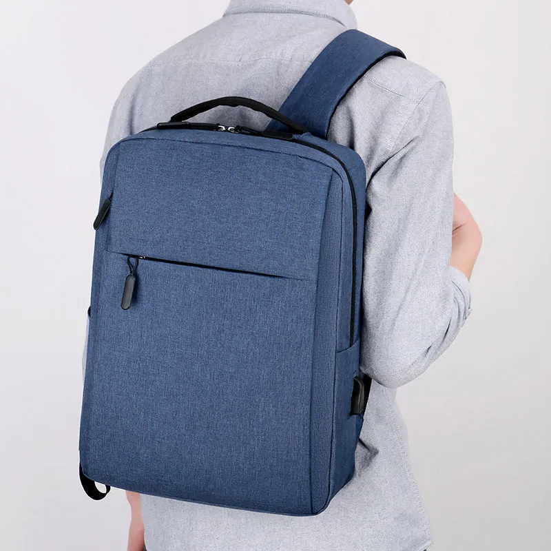 Mochila De Negócios, Mochila Masculina, Saco De Viagem De Grande Capacidade, Faculdade De Lazer E Mochila De Ensino Médio, Saco De Computador Simples E Elegante