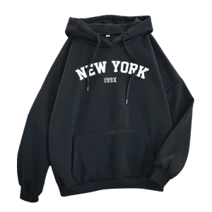 Moletom Feminino Canguru New York 199X