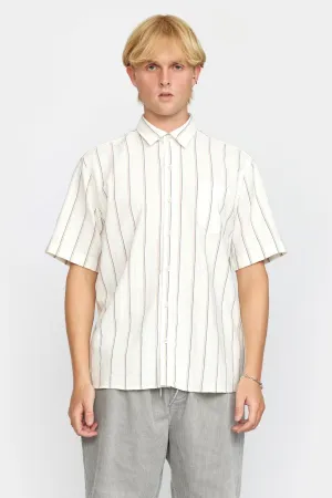 Short-sleeved Loose Shirt / 3105 - Off-White