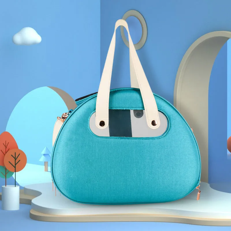 Transparent cat and dog backpack / Mochila transparente para perros y gatos