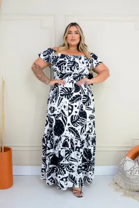 Vestido Plus Size Bolso Elis